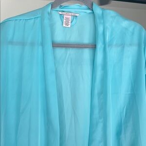 Victoria's Secret Aqua Robe